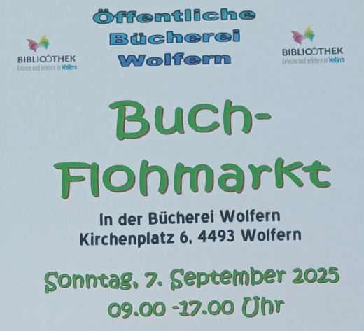 Buchflohmarkt 2025